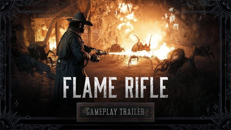 Crytek показала огнемётную винтовку в новом трейлере Hunt: Showdown 1896