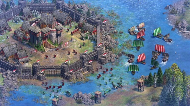 Даны в Age of Empires II делают ставку на яростную пехоту и разрушительные осады