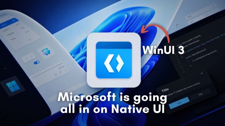 Microsoft намерена перевести Windows 11 на WinUI и отказаться от наследия Windows 95