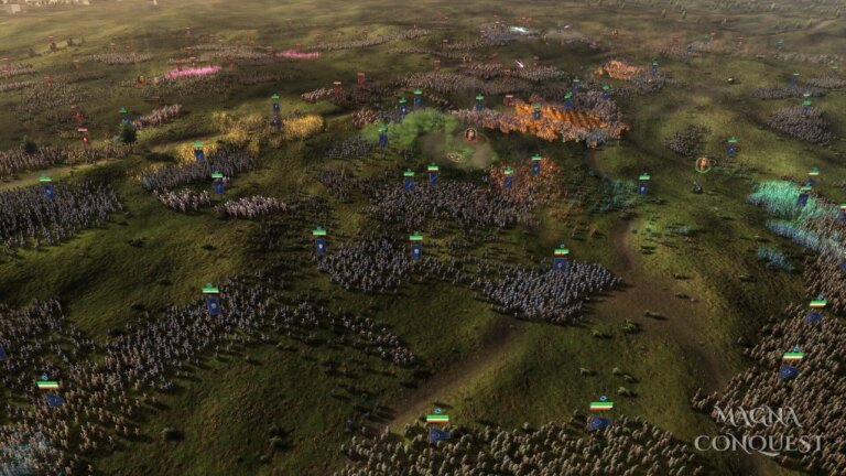Анонсирована Magna Conquest — стратегия от CH4WORKS с масштабными сражениями на 100 000 юнитов