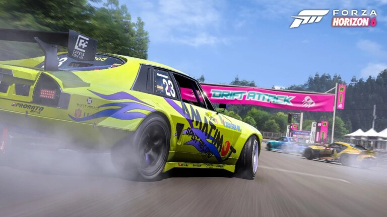 Forza Horizon 6 получит динамичный режим Drift Attack