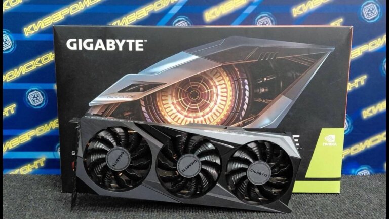 RTX 3070 начала перегреваться из-за неснятой защитной плёнки GIGABYTE